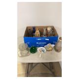 Assortment of Glass Home Decor