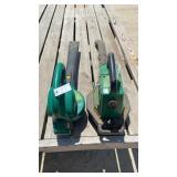 1 Gas One Electric Leaf Blowers (Gas Doesnï¿½t Fire)
