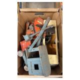 Various Metal Toy Trucks