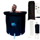 Portable Ice Bath Tub, consisting of its base,