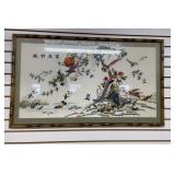 Large Framed Bird Picture