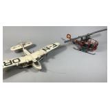 Metal Plane & Helicopter