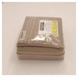 Iconic Solid Sheet Set Cal King Tan