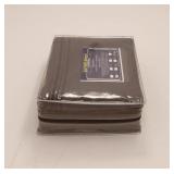 Iconic Sheet Set King Dark Gray