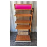 Rolling Display Stand w/ Mirror