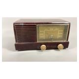 Early General Electric Radio -Turns on