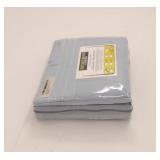 Iconic Solid Sheet Set Twin Sky Blue