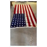 Large American Flag-Very nice shape 48 Stars