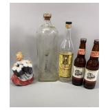Vintage Apothecary Bottle-Beer Bottles and