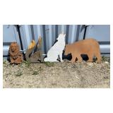 Wildlife Themed Yard Decorations And Templet