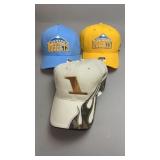 3 Ball Caps