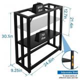 ZSLTLDU 10 Gallon Aquarium Stand, 24.8' L x 9.25'