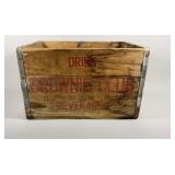 Brownie Club Beverage Wood Crate