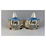 2 Jim Beam Hall Of Fame Decanters