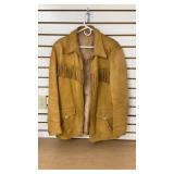 Genuine Native Deer Skin Jacket-Unknown size