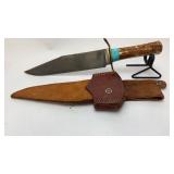 Wild Boar Knives 9-1/2" Fixed Blade Bowie Knife