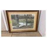 Framed Wood Duck Print