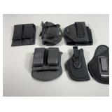 6 Gun and Magazine Soft Holsters