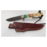 Wild Boar Knives 4-1/4" Fixed Blade Handmade Knife