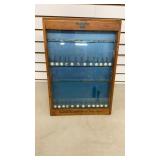 Wooden Remington Knife Display Case