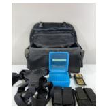 Duffle Bag with Harness and Assorted Pouches