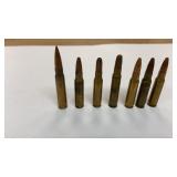 7 Assorted Military Ammo