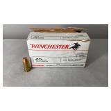 40 S&W Winchester 165 GR FMJ 50RDS