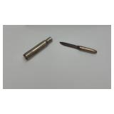 Bullet Shaped Knife