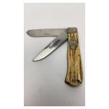 Remington 2 Blade 3-1/2" Trapper Knife