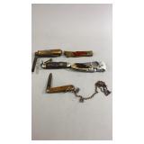 Variety of Pocket Knives