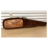 Suede Leather Gun Bag