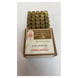 9MM Corto (.380ACP) Spanish 25 Rounds