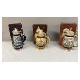 1976,1977,1979 Avon Steins with box