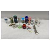 Asst. Shot Glasses-  Various Vacation Spots