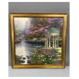 Thomas Kinkade Framed Print  23' x 23ï¿½