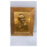 Copper Sculptor Depicting a Gentleman by  Mischang