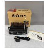 Sony Solid State AM, FM,  4 Band Radio