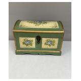Hand Painted Storage Chest Box