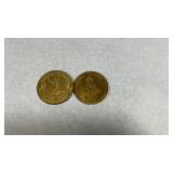2 Hawaiian Coins