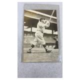 Babe Ruth Postcard, Reproduced by J. Rowe