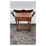 Early Wooden Wash Stand