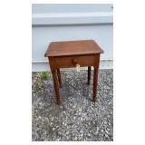 Wooden One Drawer Stand