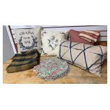 Country Throw Pillows, sofa Blanket, Chair Pads
