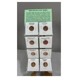8 2009 Lincoln Cent Set