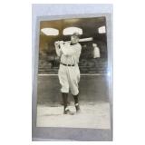 Babe Ruth Postcard Reproduced by J. Rowe