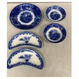England Flow Blue Dishes