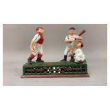 Baseball Cast Iron Bank