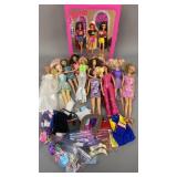 Barbies and Barbieï¿½s clothes