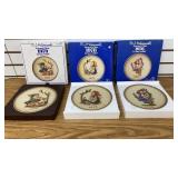 M.J. Hummel Annual Plate 1976, 1978 & 1979