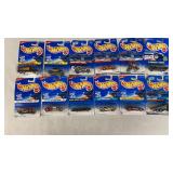 12 Hot Wheels